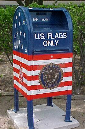 FlagDispBx VFW Post 764 McMurray PA